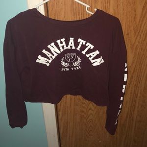 manhattan crop top